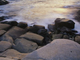 Surf and Rocks  Nova Scotia  Canada