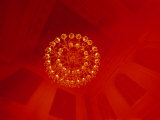A Skyward View of a Chandelier