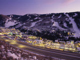 View over I-70  Vail  Colorado