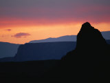 The Chisos Mountains at Sunset