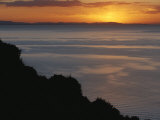 A View of Lake Titicaca at Sunset
