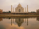 A View of the Taj Mahal Reflected in the Yamuna River