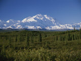 View of the Tallest Mountain in North America  Mt Mckinley