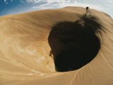 Mountain Biking on Rock Formation