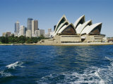 View of the Sydney Opera House and Sydney Harbor