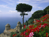 Scenic View of Villa Rufolo Terrace Gardens and Wagner Terrace