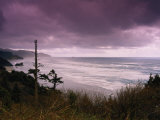 A Scenic View of Clouds over the Oregon Coast