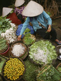 Local Farmers Selling Their Crop at the Market