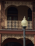 The French Quarter is Home to Many Houses with Detailed Architecture  New Orleans  Louisiana  US