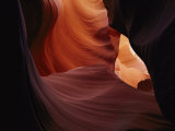 A Close View of a Crevice in Antelope Canyon