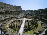 A View Inside Rome's Colosseum