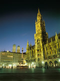 The Marienplatz at Night