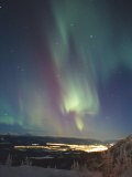 Brilliant Display of Auroral Lights over Whitehorse
