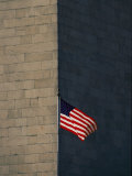 One of the American Flags Surrounding the Monument