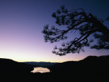 Twilight over Donner Lake