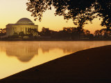 Twilight View of the Jefferson Memorial and the Tidal Basin