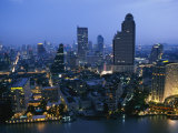 The Bangkok Skyline at Dusk