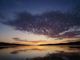 A View of the Lake at Sunset