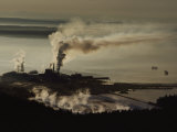 An Aerial View of a Pulp Mill