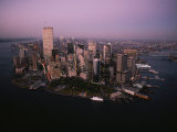 An Aerial View of Manhattan Island