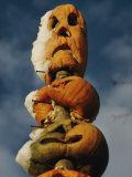Stacked Halloween Pumpkins