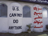 Graffiti on a Wall in Tehran