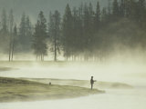 Fishermen in the Morning Mist on the Madison River