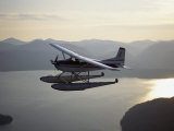 A Seaplane Takes a Sightseeing Tour over Misty Fjord