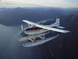 A Seaplane Takes a Sightseeing Tour over Misty Fjord