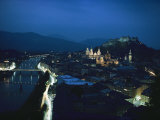 Salzburg  Austria  Night View