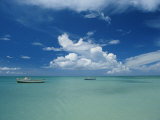 Clouds and Boats  Aruba