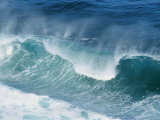 Waves at Sea Pound against Each Other