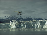 A Floatplane Traverses Columbia Glacier and Prince William Sound