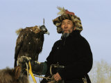 A Mongolian Eagle Hunter in Kazakhstan
