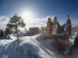 Winter View in Bryce Canyon National Park