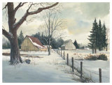 Winter Barn