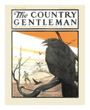 Perched Crow  c1919