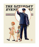 Policeman and School Children  c1931