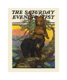 Bears in Tree  c1930