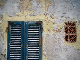Weathered House with Shutters at Bastoni Marco Polo  Alghero  Sardinia  Italy