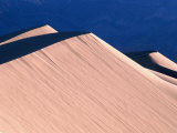 The Sculptured Layers of the Eureka Sand Dunes  Death Valley  California  USA
