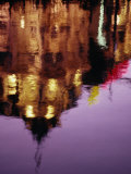 Building Reflection in Canal  Amsterdam  North Holland  Netherlands