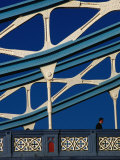 Tower Bridge's (1894) Neo-Gothic Architecture  London  England