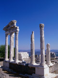 Marble-columned Temple of Trajan  Bergama  Turkey