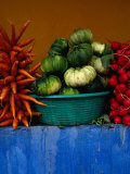 Roadside Vegetable Stall Near Los Encuentros Solola  Guatemala