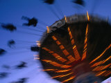 Fun Fair Ride at Melbourne's Annual Moomba Festival  Melbourne  Australia