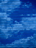 Clouds Reflected in an Office Tower in Kyobahi  Osaka  Kinki  Japan 