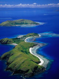 Aerial View of Islands with Yanuya Island in Foreground  Fiji