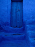 Painted Door  Wall and Steps  Pothia  Kalymnos  Greece