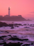 Sunrise Over Pigeon Point Lighthouse of San Mateo County  San Francisco  California  USA